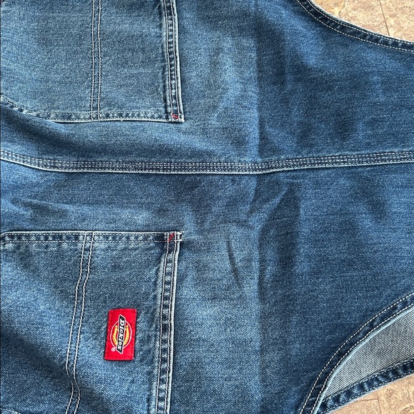 Dickies Dark Blue Denim Overalls - Picture 9 of 10